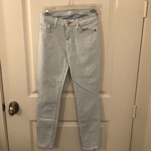 Seven mid rise jeans